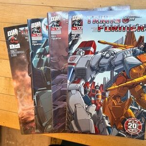 Transformers Generation One Dreamwave #0-3 Starter Set Collector Lot